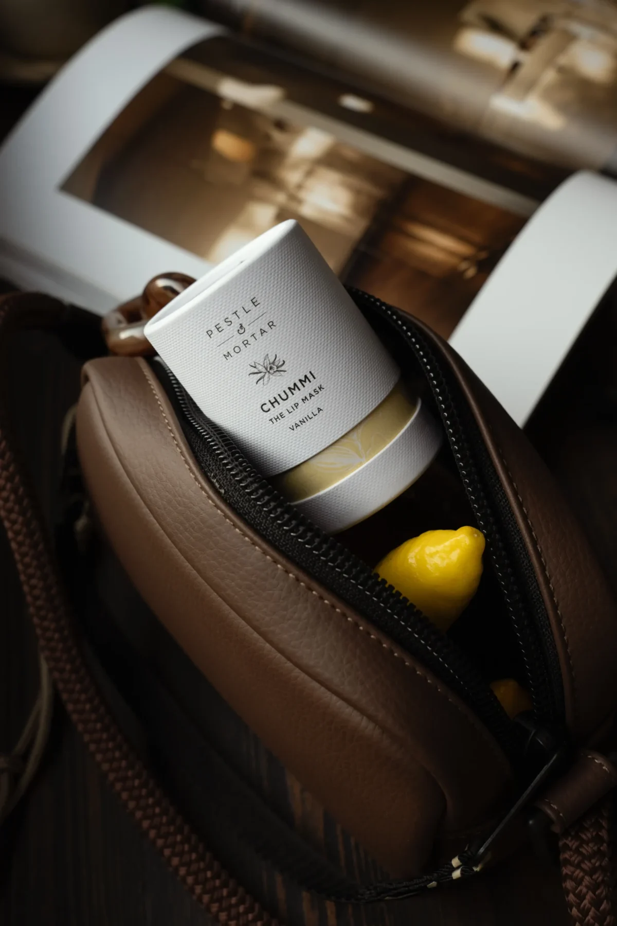 Pestle&Mortar lūpų kaukė Vanila - Image 2