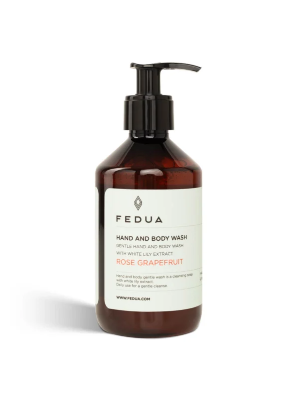 Fedua rankų ir kūno prausiklis Rose Grapefruit